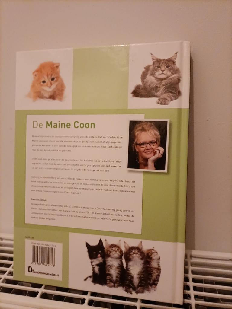 De Maine Coon poezen boek anders gaat die weg, Ophalen