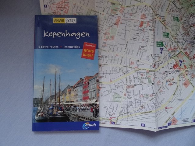 anwb extra reisgids Kopenhagen / met de plattegrond, Boeken, Europa, Ophalen of Verzenden, Zo goed als nieuw, Reisgids of -boek