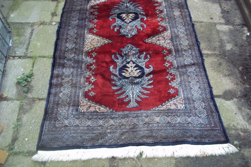 perzische handgeknoopt keed 150x91cm, Ophalen