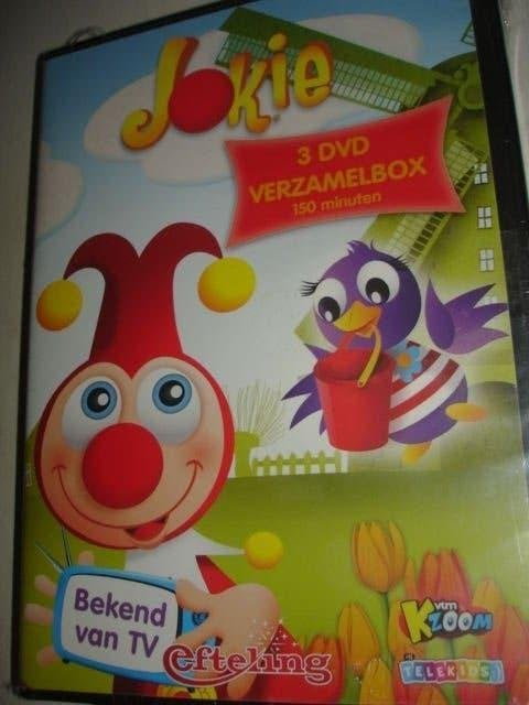 De Efteling- Jokie- De Verzamelbox- 3-DVD- (NIEUW/SEAL), Verzenden, Boxset, Nieuw in verpakking, Alle leeftijden