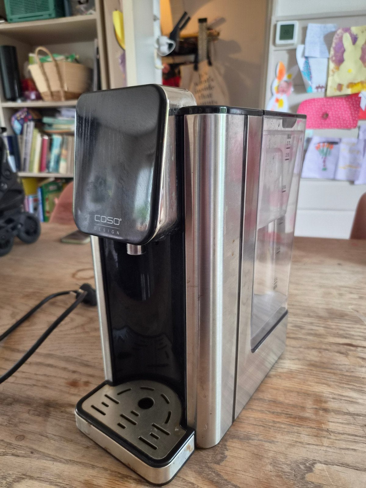 Cosori Instant Heetwaterdispenser - RVS - Zo goed als nieuw, 2 liter of meer, Ophalen of Verzenden, Zo goed als nieuw, Rvs