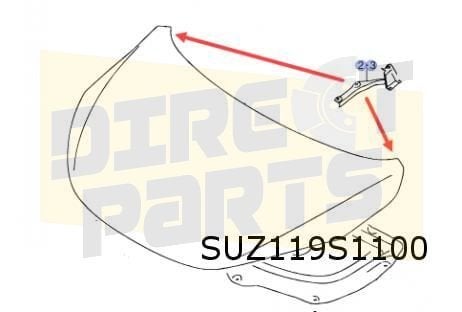 Suzuki Celerio motorkap (te spuiten) Origineel! 5730084M00, Auto-onderdelen, Carrosserie en Plaatwerk, -, -, Nieuw, -
