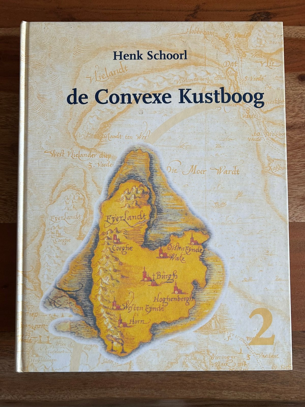 De Convexe Kustboog 2 - Texel - Vlieland - Terschelling, Ophalen of Verzenden, Zo goed als nieuw, Dr. Henk Schoorl