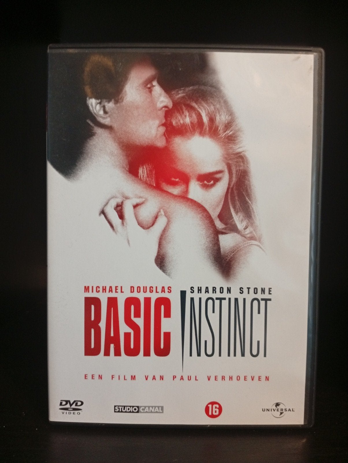 Basic Instinct DVD - Paul Verhoeven Thriller, Psychologische thriller, Vanaf 16 jaar, Nederlands, Ophalen of Verzenden