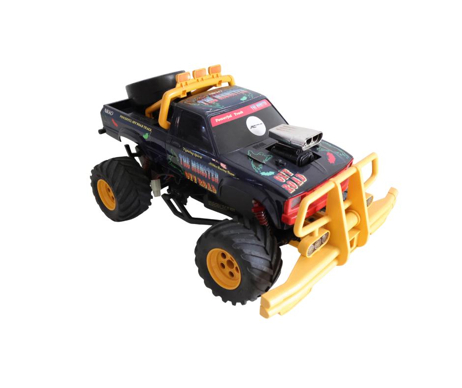 Vintage Nikko The Monster rc auto, Hobby en Vrije tijd, Modelbouw | Radiografisch | Auto's, Ophalen of Verzenden, Gebruikt, Overige schalen