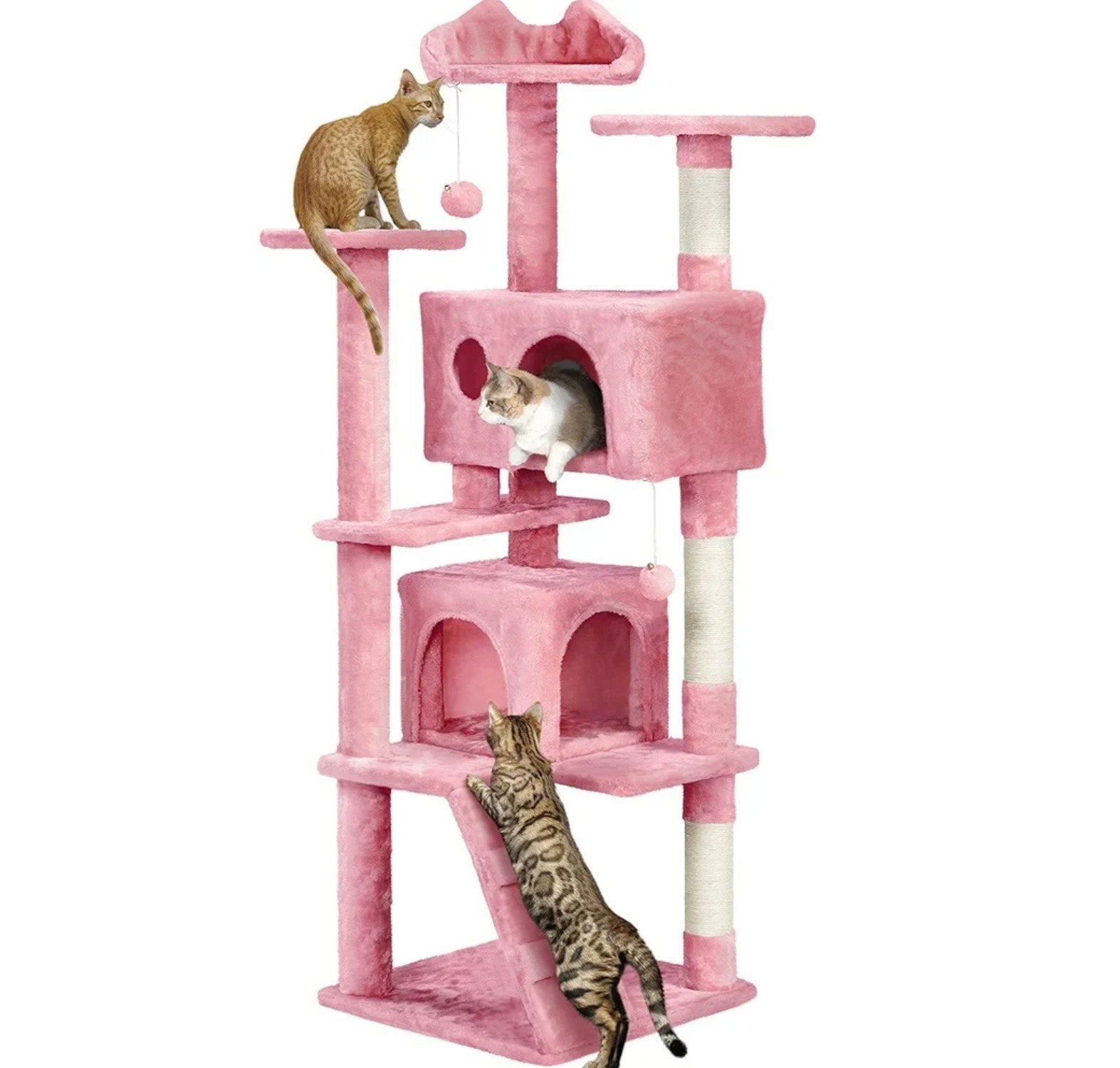 kattenkrapaal roze Nieuw in doos, Ophalen of Verzenden, Nieuw, Krabpaal