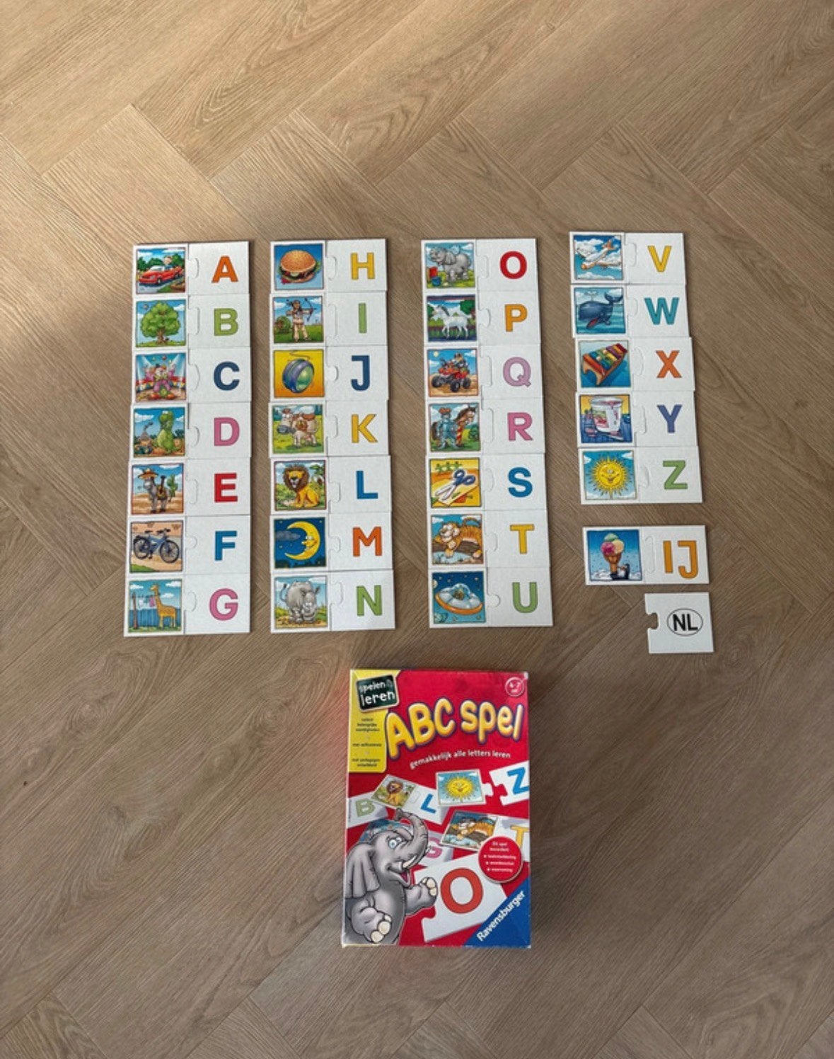 ABC spel letters leren, Ophalen of Verzenden, Zo goed als nieuw