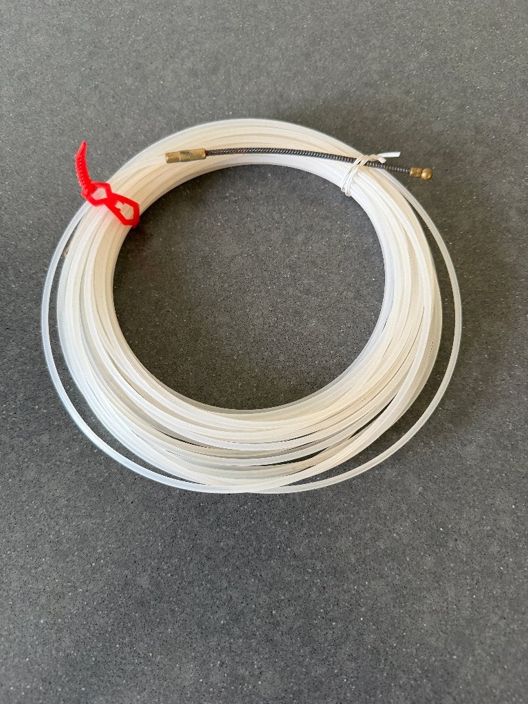 Nylon trekveer - lengte 10 meter, Ophalen of Verzenden, Gebruikt, Overige typen