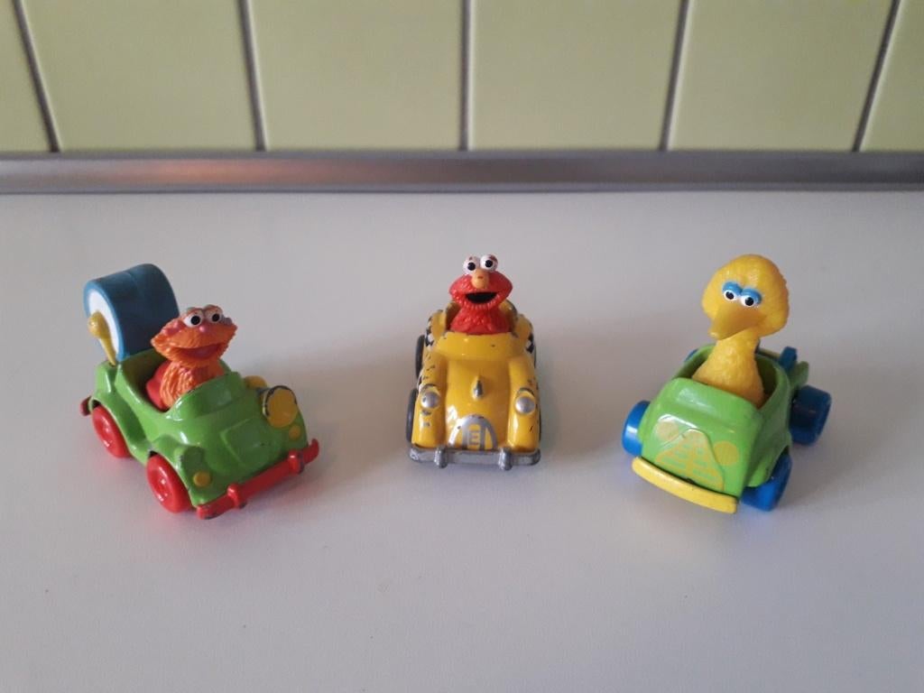 Sesamstraat       henson      pino     elmo    sesamestreet, Ophalen, Gebruikt, Auto