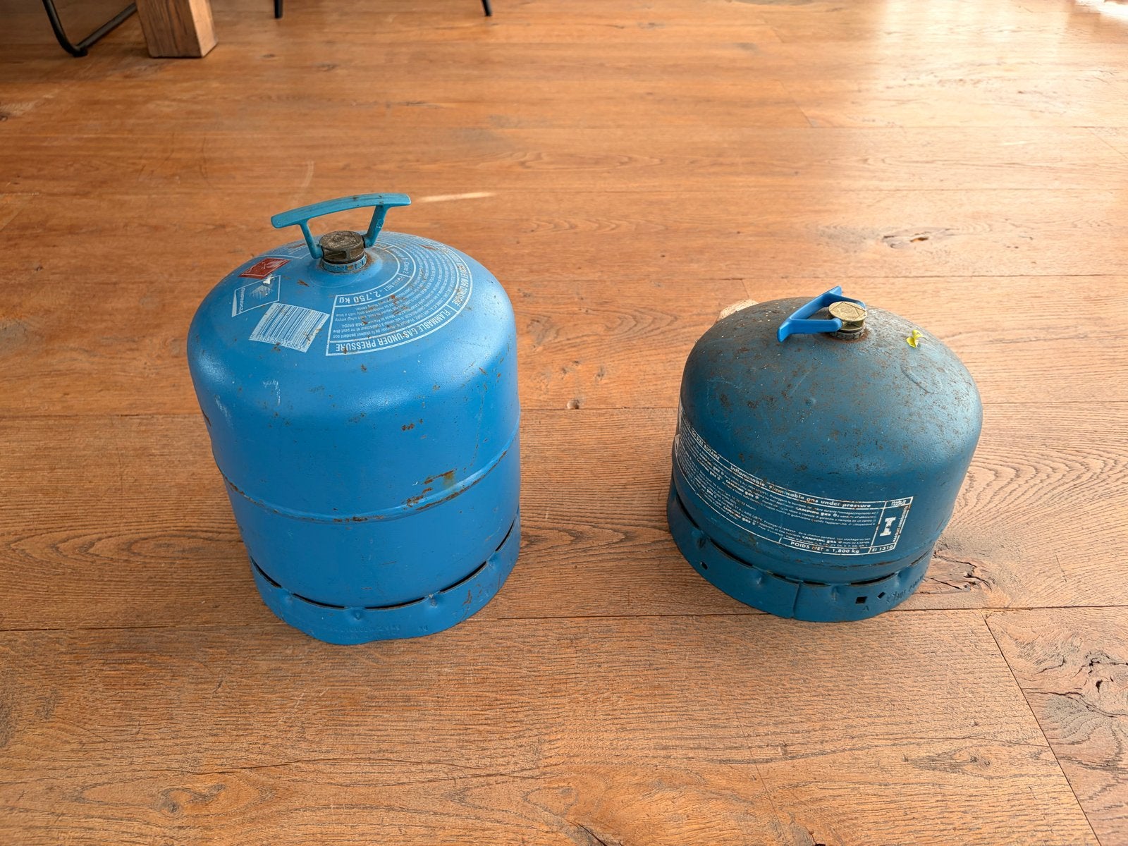 Lege Campinggasflessen 904 en 907, Caravans en Kamperen, Ophalen of Verzenden, Gebruikt
