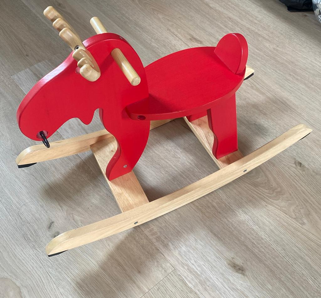 Hobbel paardje/ hertje, Ophalen, Zo goed als nieuw