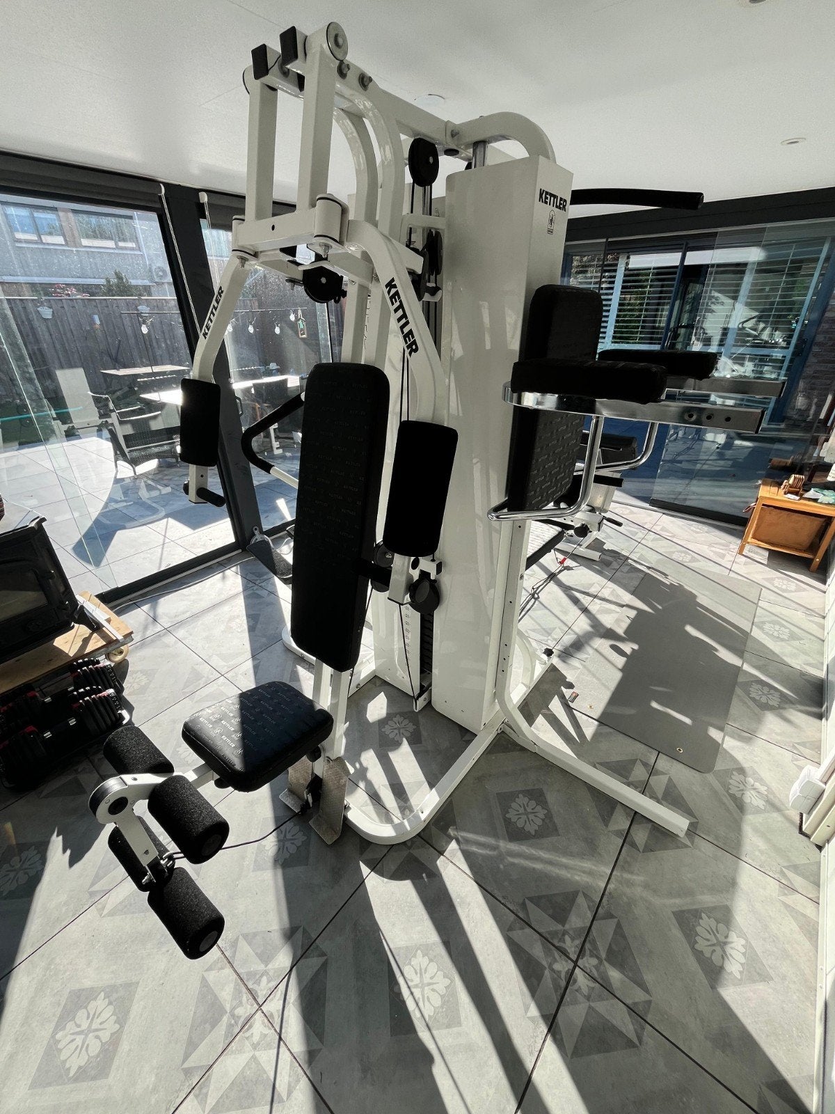 Kettler Multi Fitness Center / Homegym, Ophalen, Zo goed als nieuw, Rug, Overige typen