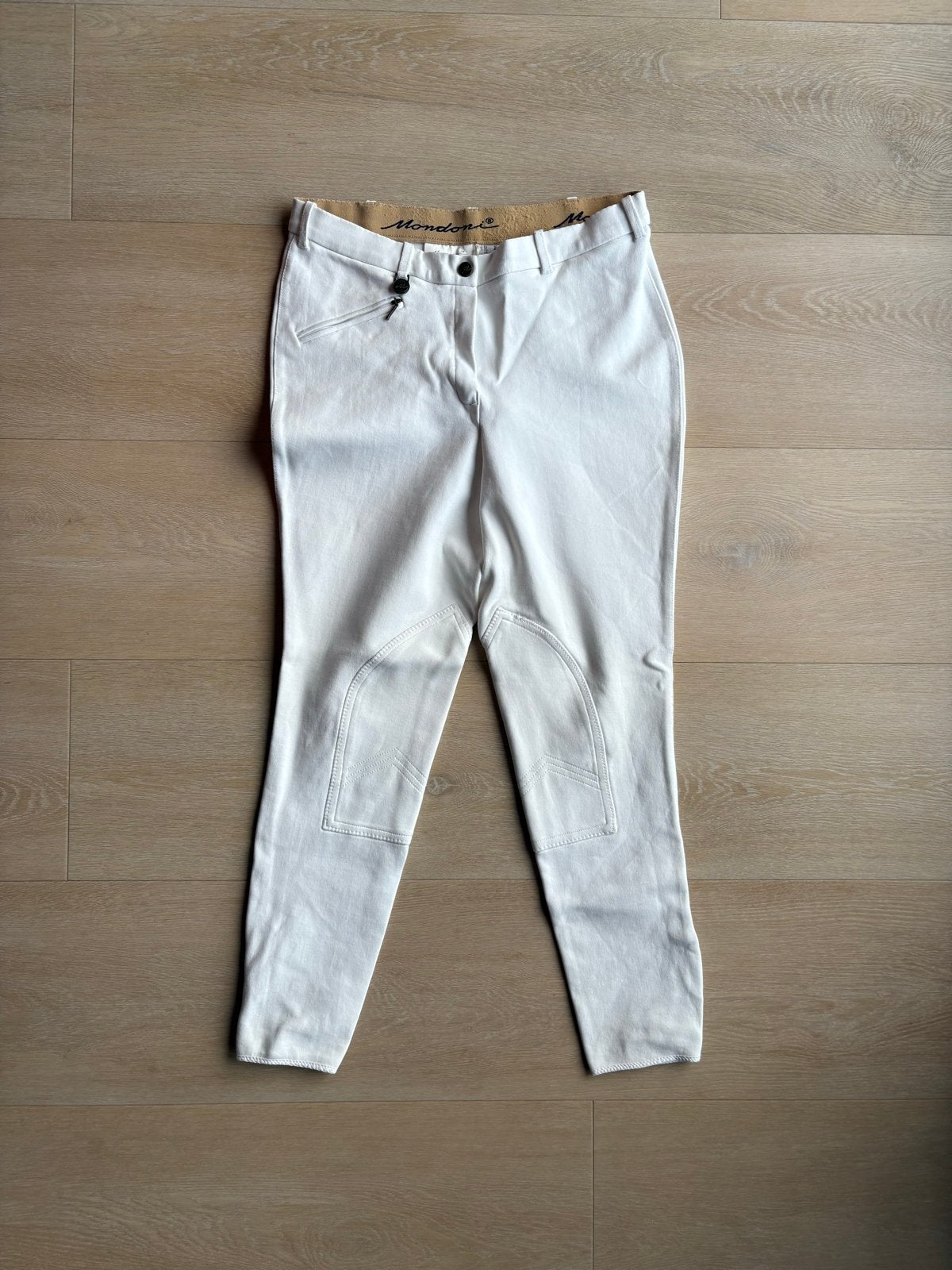 Mondoni Rijbroek Sahara II Wit | Maat 42, Dieren en Toebehoren, Paardrijkleding, Ophalen, Gebruikt, Dressuur, Onderkleding