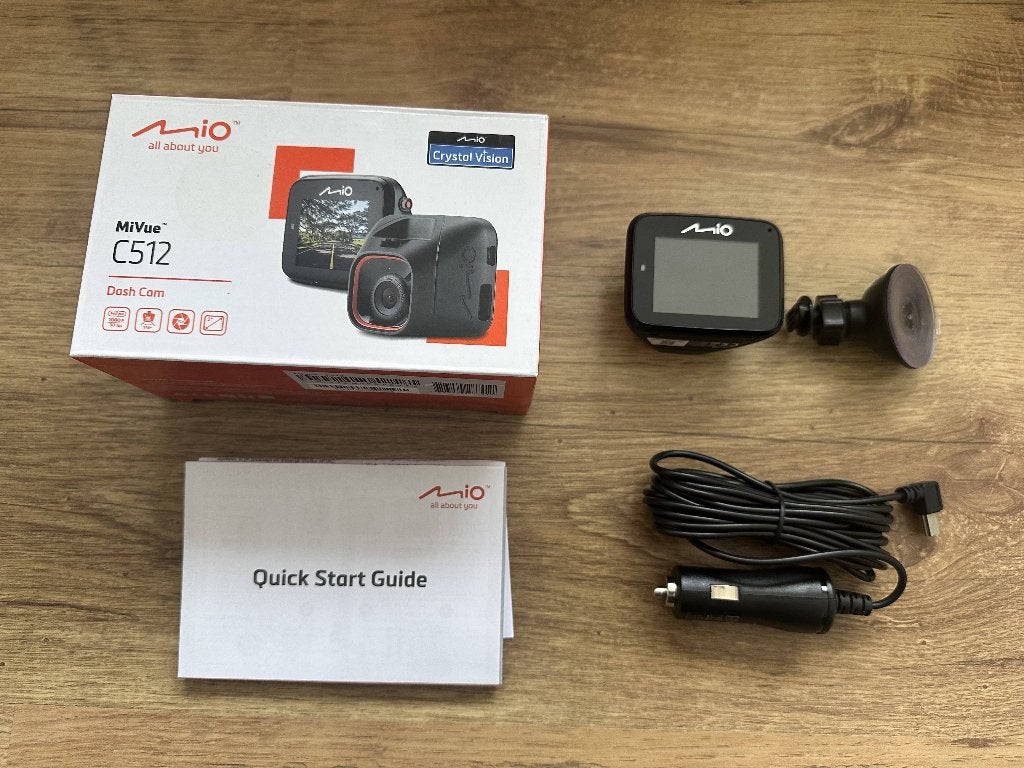 Mio MiVue C512 DashCam, Ophalen of Verzenden, Gebruikt
