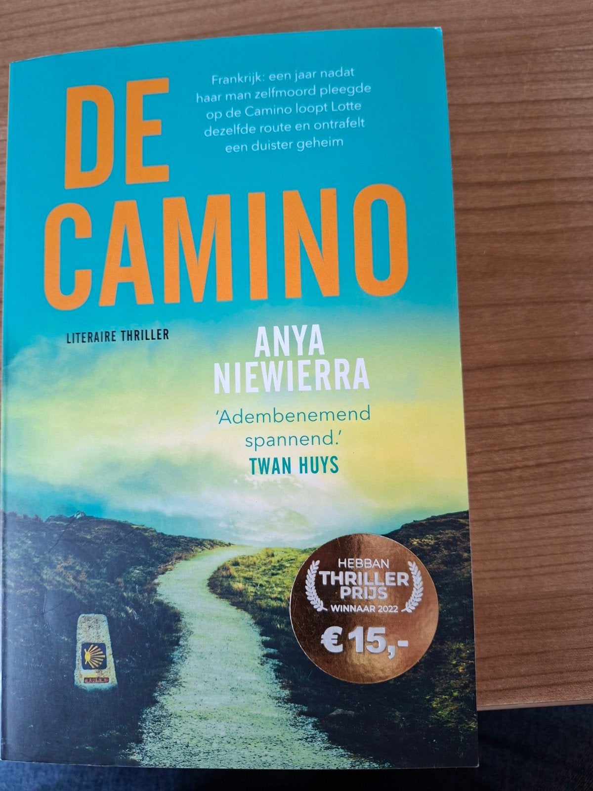 De Camino - Anya Niewierra (Literaire thriller), Boeken, Ophalen of Verzenden, Zo goed als nieuw, Anya Niewierra, Europa overig