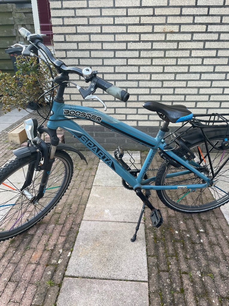 Jongensfiets 24 inch Sparta Booster, Fietsen en Brommers, Ophalen, Terugtraprem, Sparta, Handrem