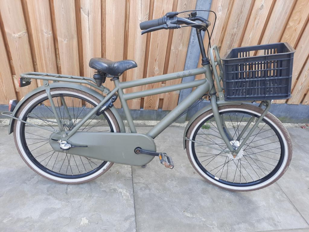 Cortina U4 Jongensfiets 24 inch 42 cm terugtraprem  3 versne, Ophalen, Terugtraprem, 24 inch, Cortina U4 Transport