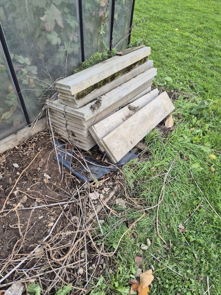 opsluitbanden 100x20x6, Ophalen, Gebruikt, Overige typen, Minder dan 5 m²