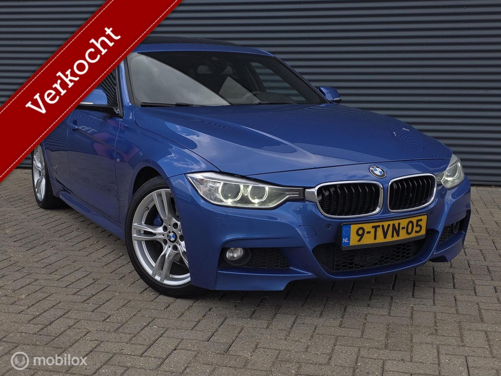 BMW 3-serie Touring 320d High Executive, Auto's, BMW, Achterwielaandrijving, 4 cilinders, Met garantie (alle), Blauw