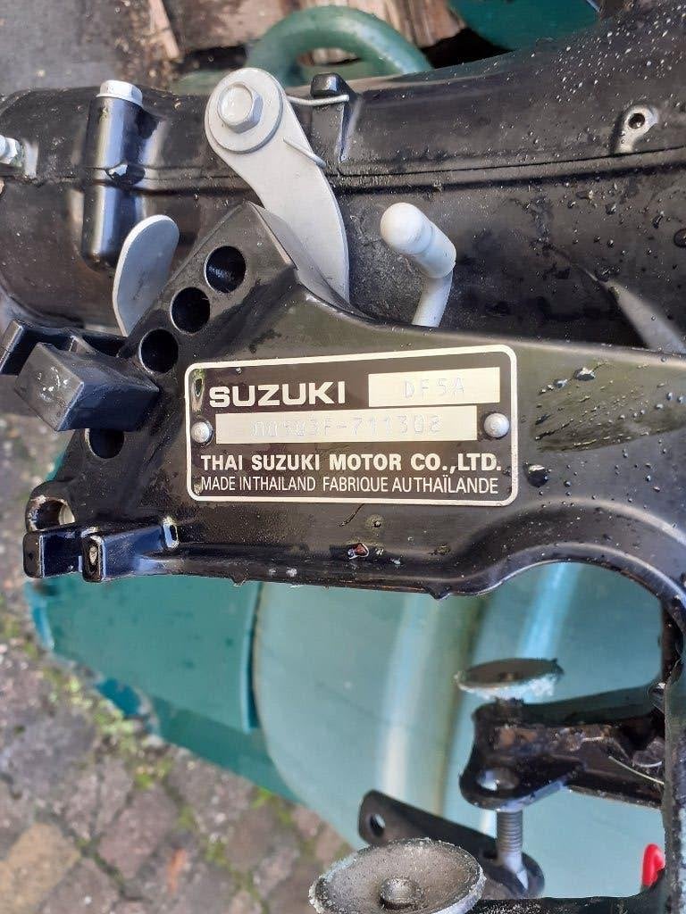 buitenboortmotor, Watersport en Boten, Ophalen, 5 tot 10 pk, Viertaktmotor, Zo goed als nieuw