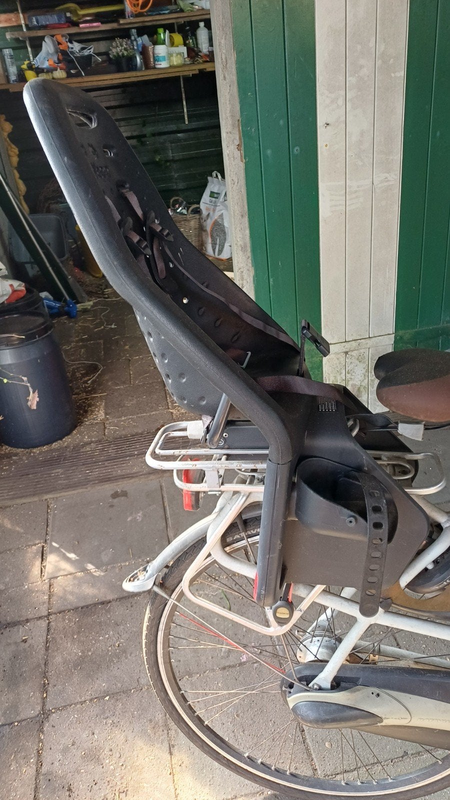 Yepp kinderzitje achter, Fietsen en Brommers, Fietsaccessoires | Fietsstoeltjes, Ophalen, Achterzitje, Yepp, 9 t/m 36 kg