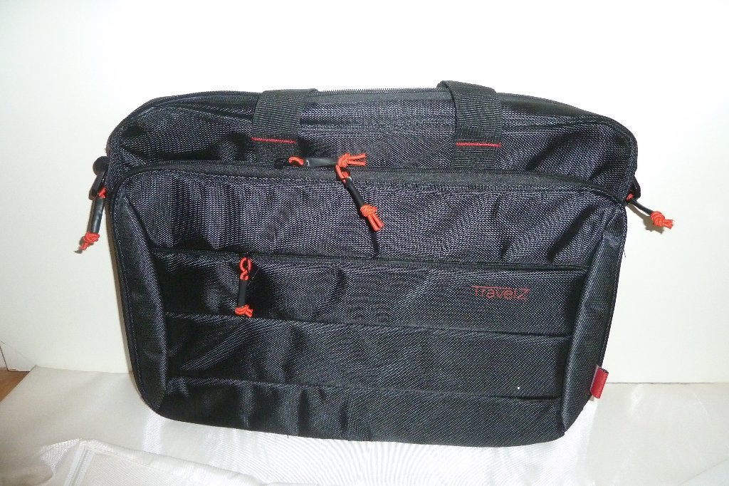 Laptop tas zwart, Handvat, 17 inch of meer, Ophalen of Verzenden, Zo goed als nieuw