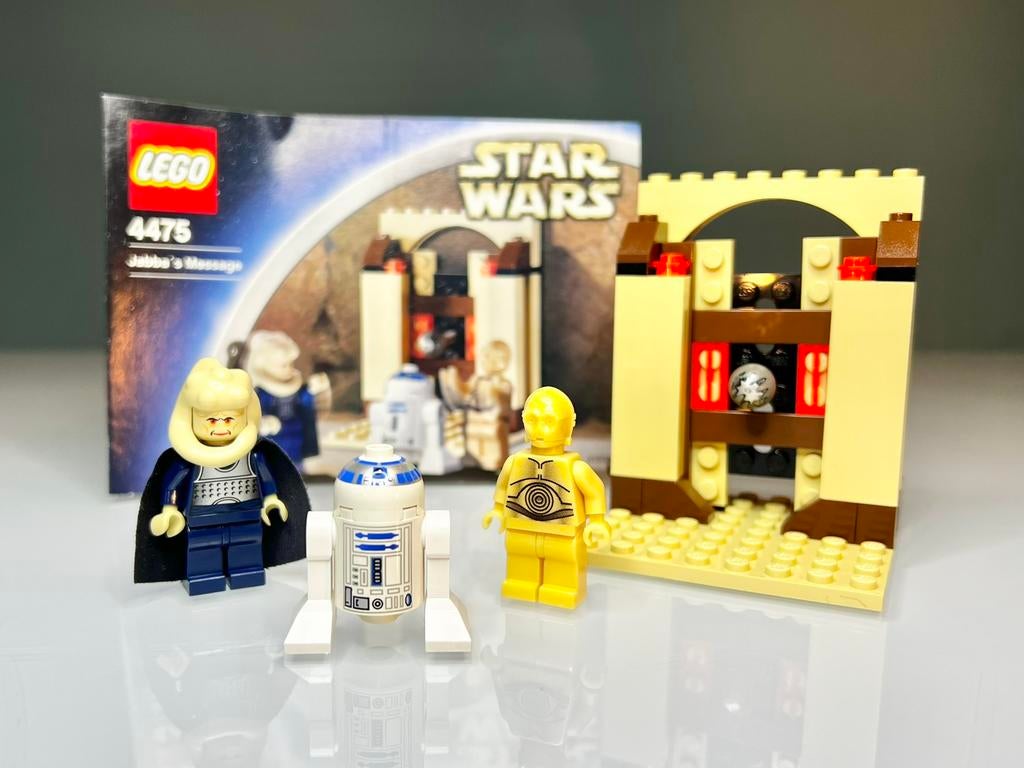LEGO Star Wars Episode VI Jabba's Message 4475-1 (2003), Kinderen en Baby's, Speelgoed | Duplo en Lego, Ophalen of Verzenden, Zo goed als nieuw