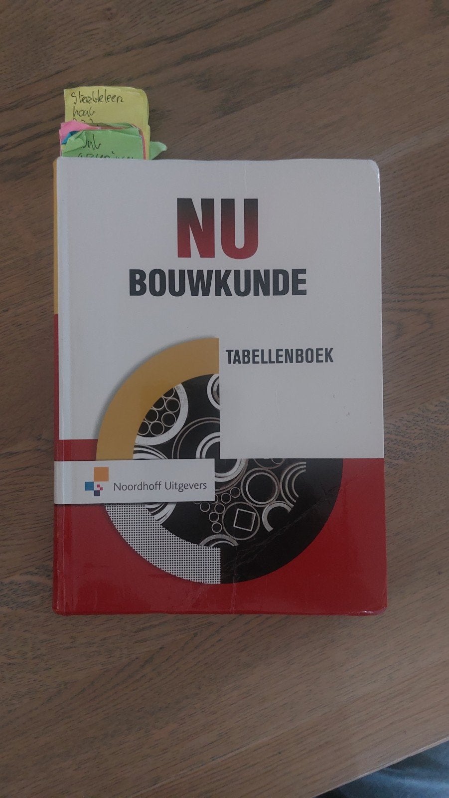 NU BOUWKUNDE Tabellenboek - Noordhoff Uitgevers, Boeken, Ophalen of Verzenden, Zo goed als nieuw, MBO, Noordhoff Uitgevers