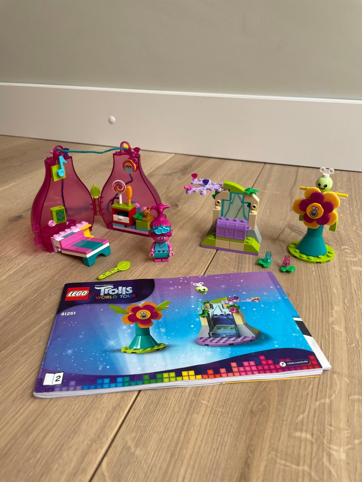 LEGO Trolls World Tour 41251 Poppy's Pod, Ophalen of Verzenden, Zo goed als nieuw, Overige merken