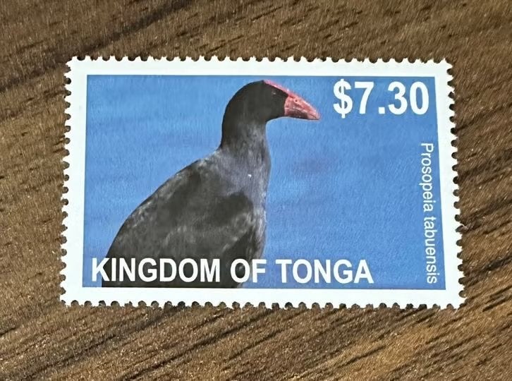 Tonga 2012 vogels postfris - Prosopeia tabuensis, Ophalen of Verzenden, Postfris