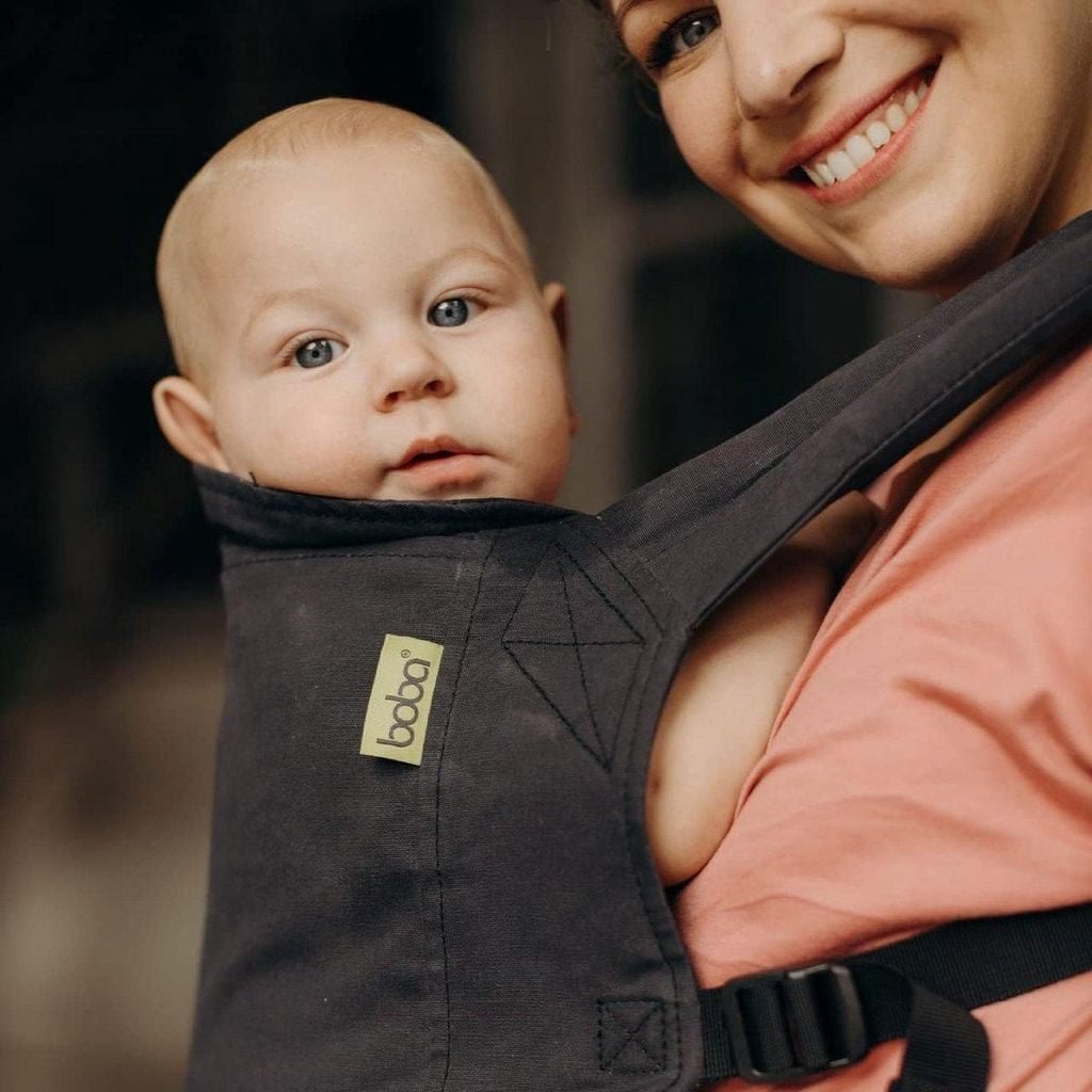 Boba Classic 4GS draagzak Slate grijs buik/rug 3-20 kg, Kinderen en Baby's, Overige merken, Verzenden, Buik of Rug, Nieuw