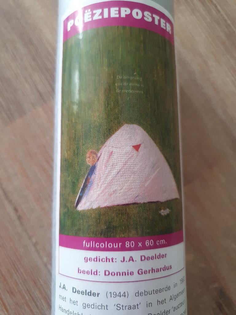 Poster van Plint 80 bij 60 cm. De omgeving van de mens, Ophalen, Rechthoekig Staand, Zo goed als nieuw, A1 t/m A3