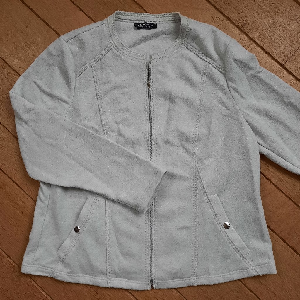 Frank Walder vest zilver grijs maat 44, Maat 42/44 (L), Ophalen of Verzenden, Zo goed als nieuw, Grijs