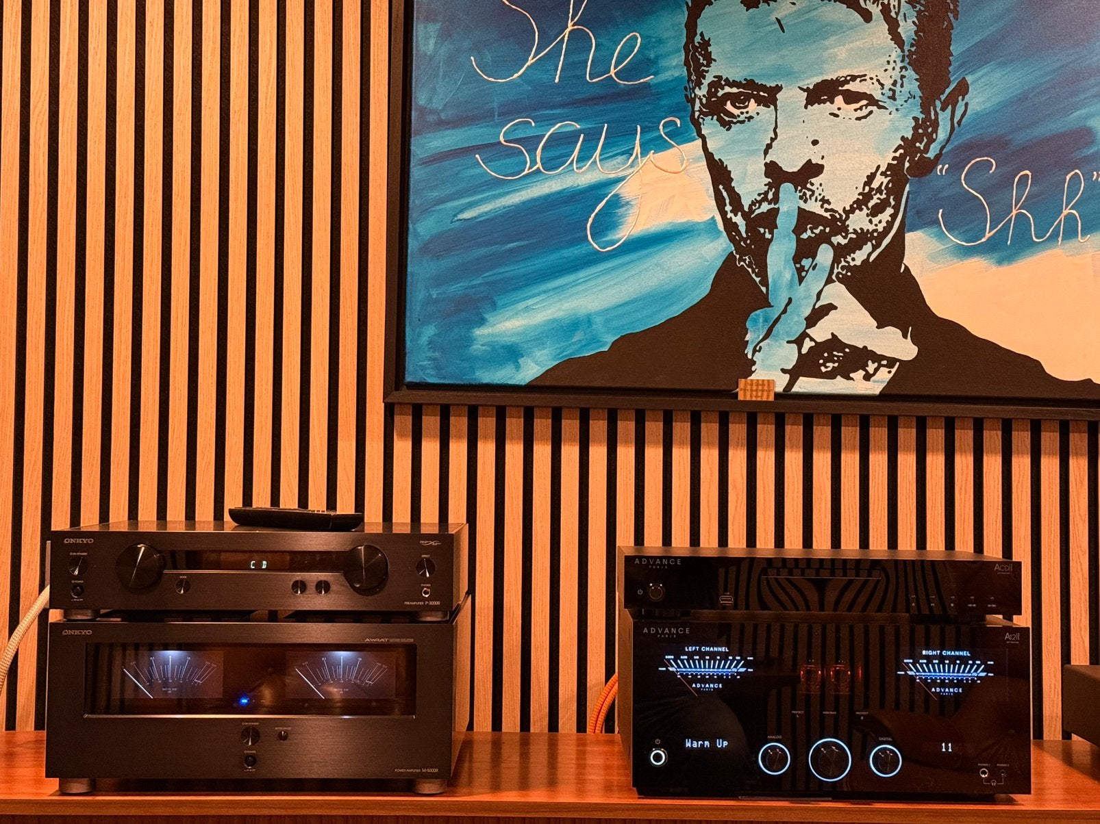 Foto 10 van Onkyo M-5000R en P-3000R, NIEUWSTAAT, waanzinnige set.