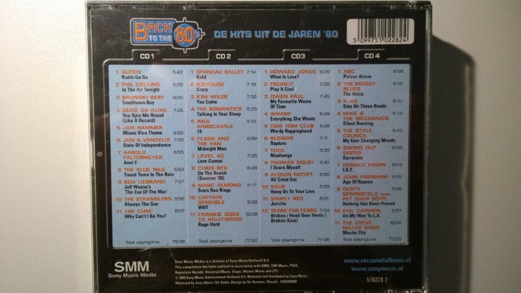 Back To The 80's The Long Versions 2, Ophalen of Verzenden, Zo goed als nieuw, Pop