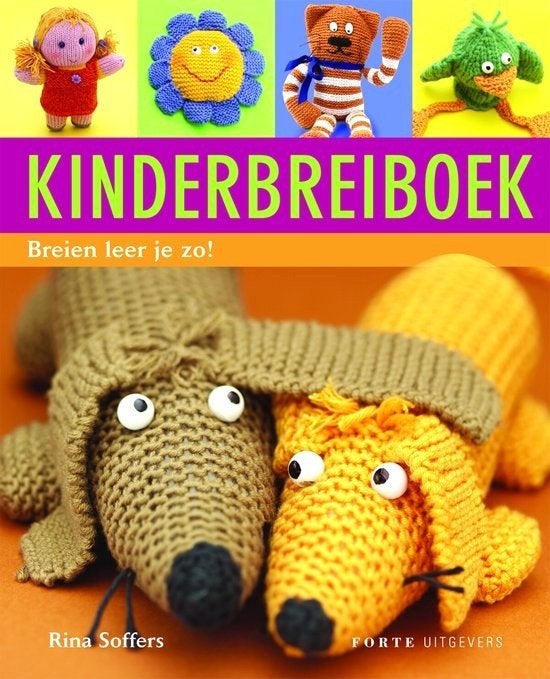 Kinderbreiboek Breien leer je zo - Rina Soffers, Verzenden, Zo goed als nieuw, Breien, Patroon of Boek