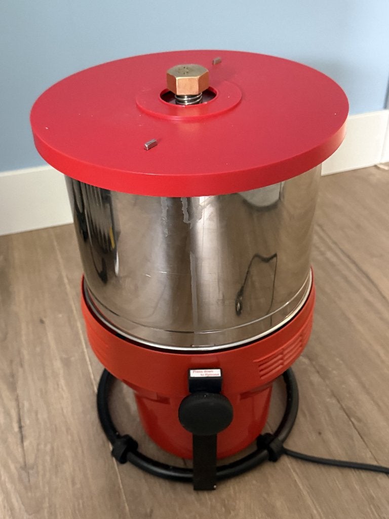 Concheer machine voor chocolade en praline, 4 liter of meer, Ophalen, Zo goed als nieuw, 3 snelheden of meer