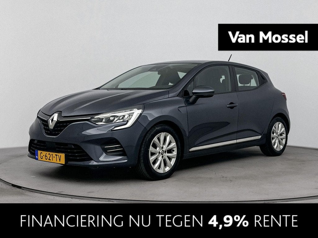 Renault Clio 1.0 TCe 100Pk Zen LPG G3 | Navigatie | Aircondi, Auto's, Gebruikt, Euro 6, 580 kg, Origineel Nederlands