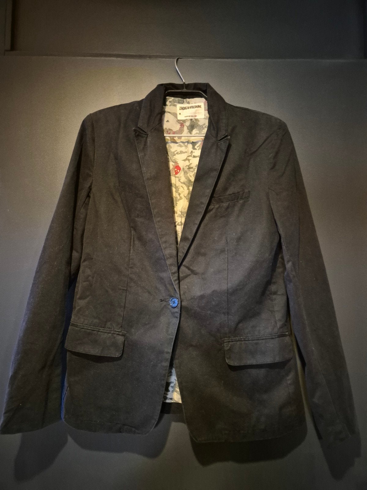 Zadig & Voltaire Zwart Jasje Maat M, Ophalen of Verzenden, Gedragen, Zwart