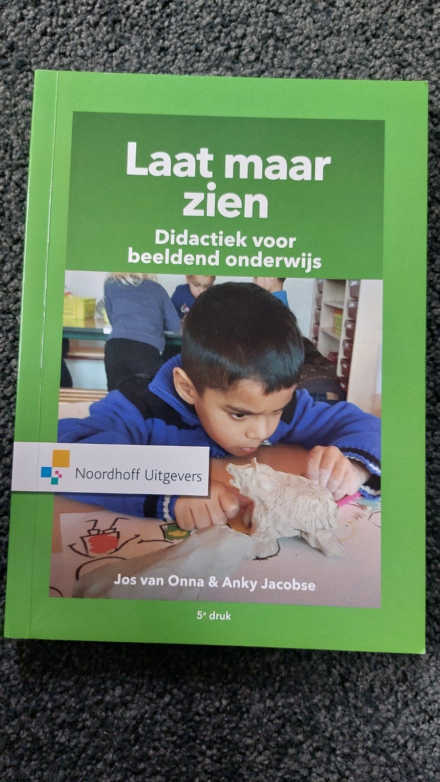 Laat maar zien - Didactiek voor beeldend onderwijs (PABO), Boeken, Ophalen of Verzenden, Zo goed als nieuw, HBO, Jos van Onna en Anky Jacobse