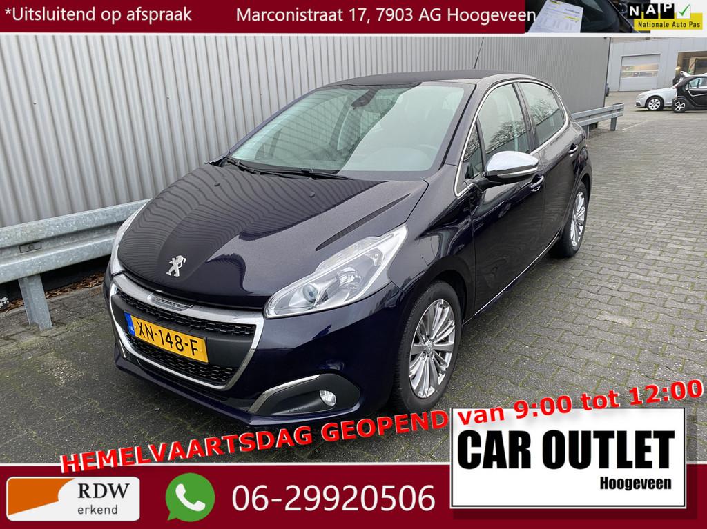 Peugeot 208 1.2 PureTech GT-line AUTOMAAT, 133Dkm, Apple Car, Gebruikt, Euro 6, 1199 cc, Blauw