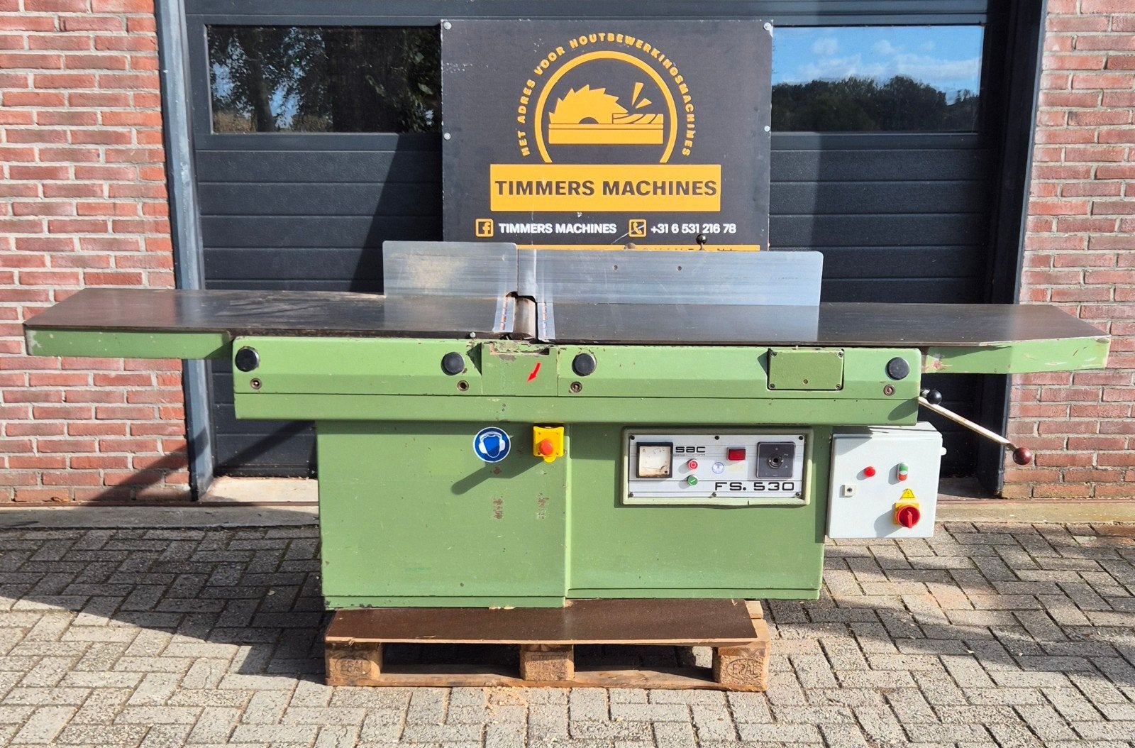 SAC FS530 vlakbank 4 messen softstart noodstop reservemessen, Ophalen of Verzenden