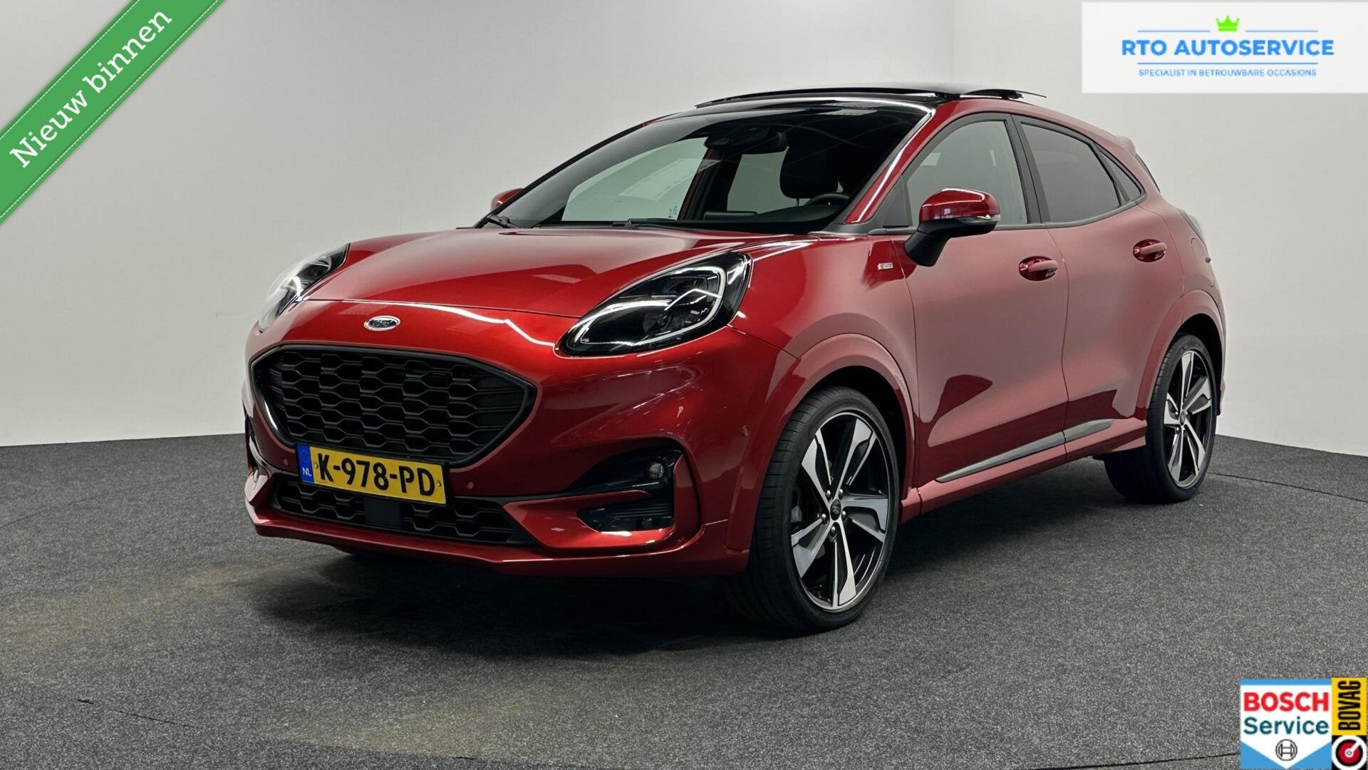 Ford Puma 1.0 EcoBoost Hybrid ST-Line X First Edition PANORA, Voorwielaandrijving, Euro 6, Met garantie (alle), 23 km/l