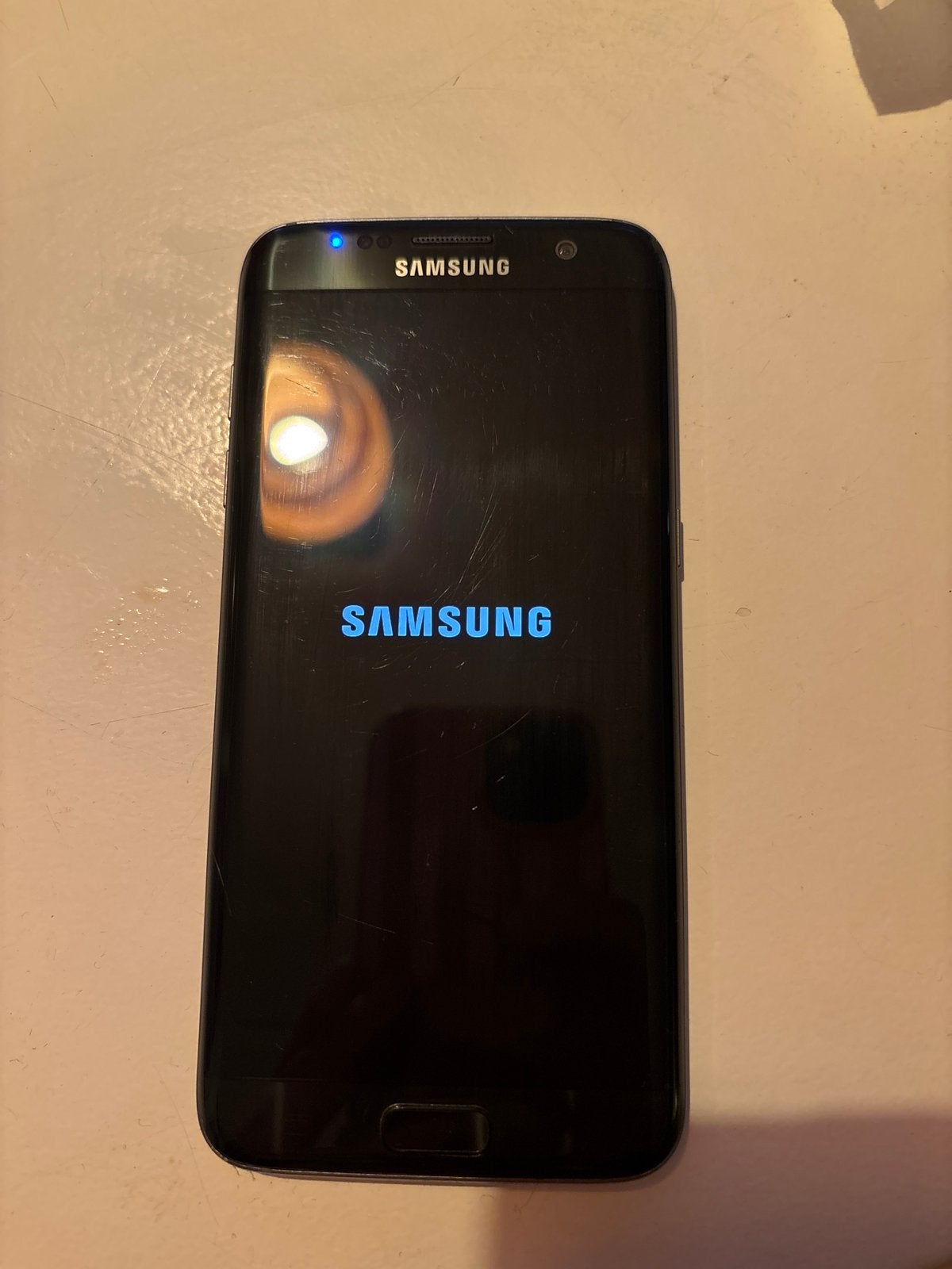 Samsung Galaxy S7 Edge - Zwart, Telecommunicatie, Mobiele telefoons | Samsung, Gebruikt, Zwart, Ophalen of Verzenden, Zonder simlock