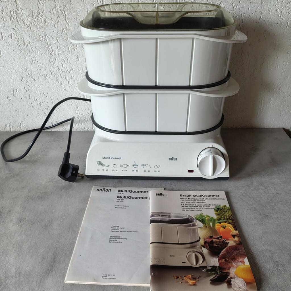 Braun multi gourmet FS20 stomer/rijstkoker, Ophalen of Verzenden, Gebruikt