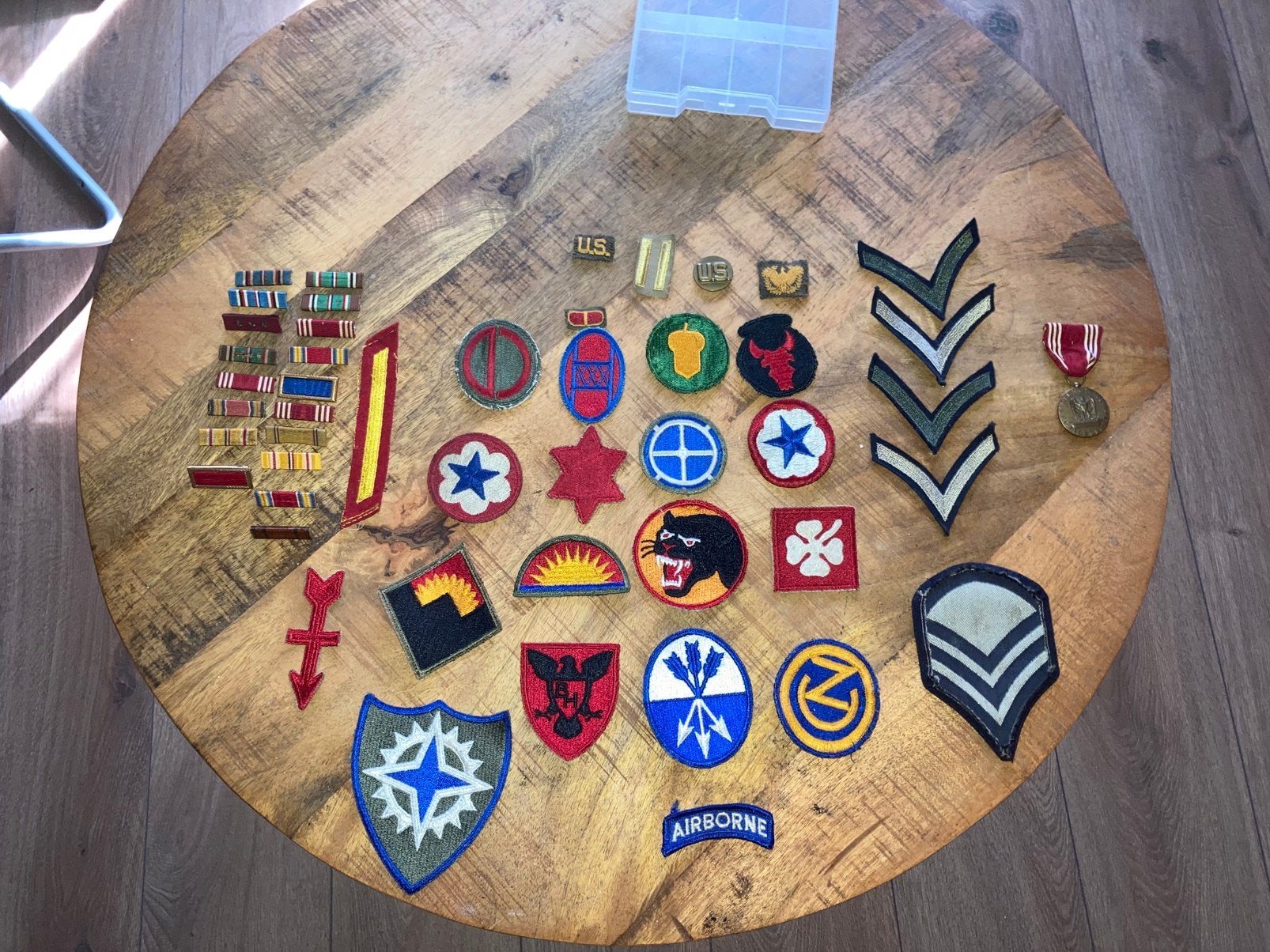 Lot Usa Patches, Ophalen of Verzenden, Landmacht, Amerika, Embleem of Badge