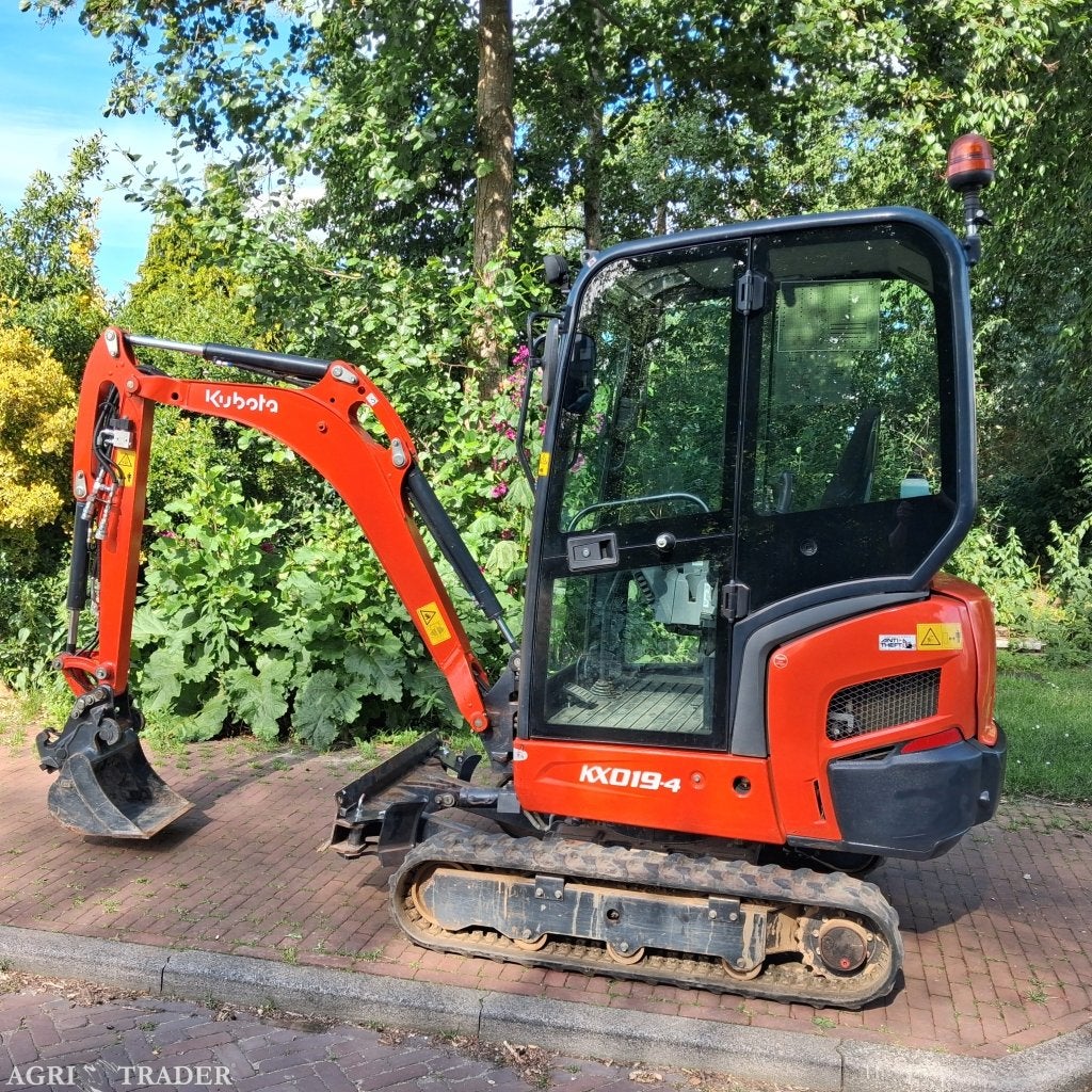 Kubota Kx019-4 Minigraver met sloop sorteer proportioneel., Zakelijke goederen, Machines en Bouw | Kranen en Graafmachines, Niet opgegeven
