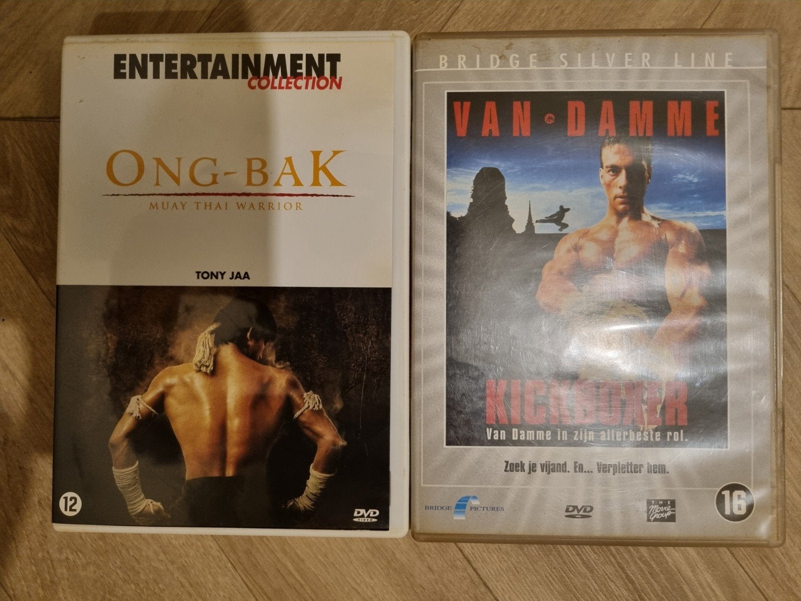 2 dvd films ong-bak en kickboxer, Engels, Vanaf 16 jaar, Nederlands, Ophalen of Verzenden
