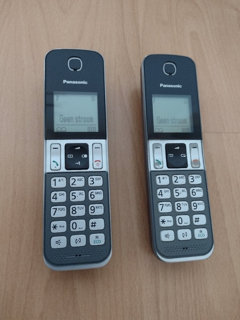 Huistelefoon, Telecommunicatie, Vaste telefoons | Handsets en Draadloos, Ophalen of Verzenden, Gebruikt, 2 handsets