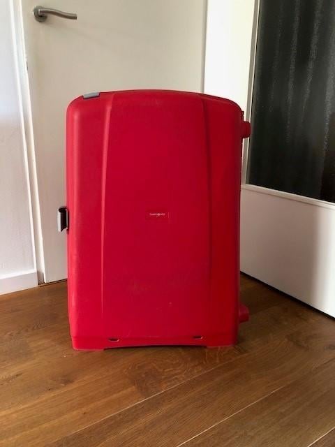 Samsonite Aeris Upright 64, Hard kunststof, 45 tot 55 cm, Zo goed als nieuw, Wieltjes